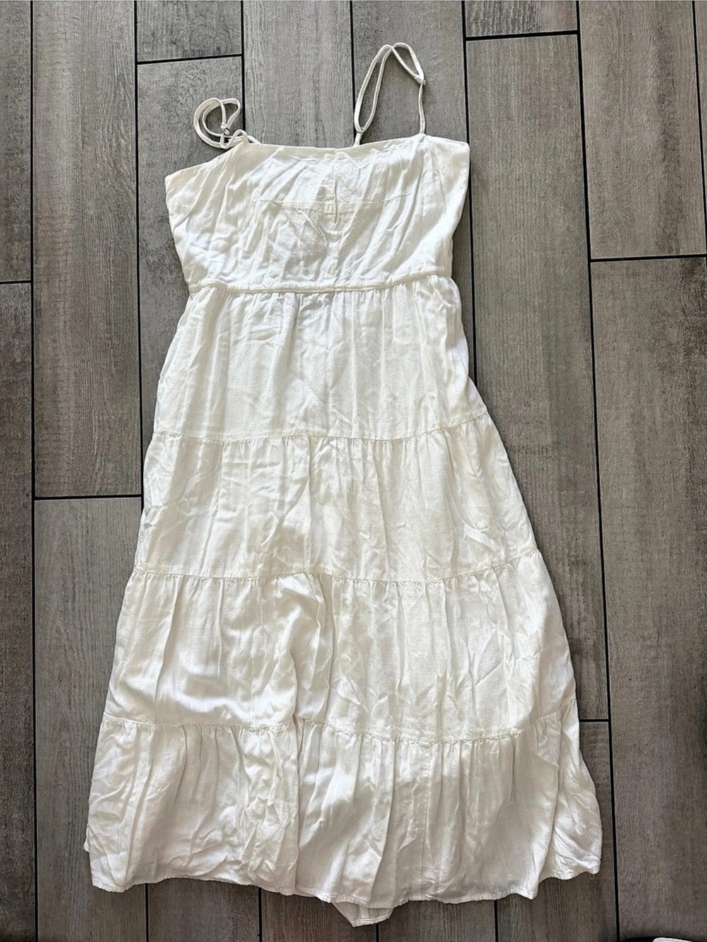 Chelsea & Violet White Maxi Dress Size XL Like New